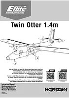 E-Flite RC Plane DHC-6 Twin Otter Float Combo Manual
