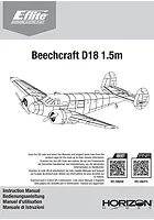 E-Flite Beechcraft D18 Manual