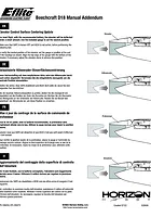 E-Flite Beechcraft D18 Manual Addendum