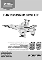 E-Flite F-16 Thunderbirds Manual