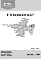 E-Flite F-16 Falcon 1.0m 80mm EDF BNF Jet Instruction Manual
