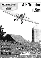E-Flite Air Tractor 1.5m Manual