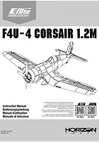 E-Flite F4U-4 Corsair 1.2m Manual