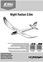E-Flite Night Radian 2.0m Glider PNP Manual