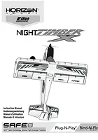 E-Flite Night Timber X 1.2m BNF Manual