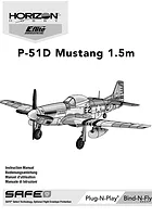 E-Flite P-51D Mustang 1.5m Warbird BNF Manual