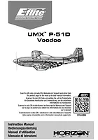 E-Flite UMX P-51D Voodoo 500mm BNF Manual