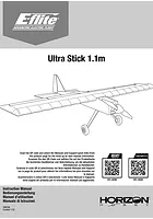 E-Flite Ultra Stick 1.1m BNF Manual