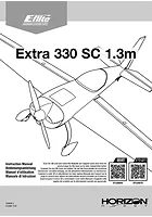 E-Flite Extra 330 SC 3D 1.3m BNF Manual