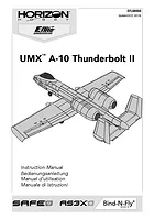 E-Flite UMX A-10 BNF Instruction Manual