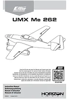 UMX Me 262 660mm EDF Jet BNF Manual