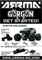 ARRMA GORGON Mega 550 RC Monster Truck Manual