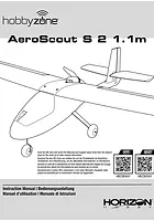 HobbyZone AeroScout S 2 1.1m 3D Aerobatic Trainer RTF Manual