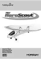 HobbyZone RC Plane Mini AeroScout 770mm RTF Instruction Manual