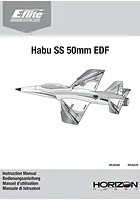 E-Flite Habu SS Super Sport 700mm EDF Jet Manual