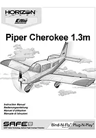 E-Flite Piper Cherokee 1.3m Manual