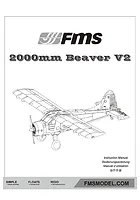 FMS DHC-2 Beaver V2 2m Seaplane PNP Instruction Manual