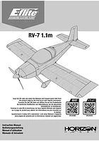 E-Flite RV-7 1.1m Manual