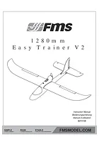 FMS Easy Trainer V2 1.3m PNP Manual