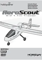 HobbyZone AeroScout S 2 1.1m Trainer Manual