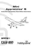 HobbyZone RC Plane Mini Apprentice S 1.2m Trainer RTF Manual