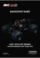 Losi Mini LMT Zombie 2S 4X4 RC Monster Truck QuickStart Guide
