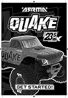 ARRMA Quake 223S BLX DSC RC Monster Truck Manual