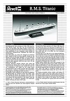 Revell R.M.S. Titanic Gift Set Manual