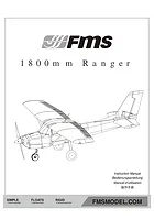FMS RC Plane Ranger 1.8m Trainer Manual