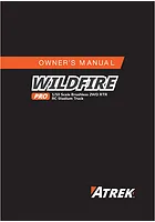 Atrek Wildfire Pro RC Stadium Truck Instruction Manual