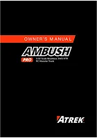 Atrek Ambush Pro RC Monster Truck Manual