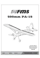 FMS RC Plane PA-18 Super Cub 500mm Manual