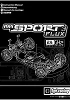 HPI RS4 Sport 3 Flux RC Touring Car Instruction Manual