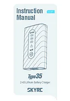 SkyRC Type35 35W 4S AC Charger Instruction Manual