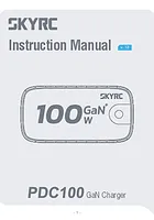SkyRC PDC100 100W USB C Power Supply Instruction Manual
