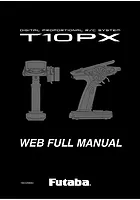 Futaba 10PX 2.4Ghz 10ch Radio Manual