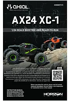 Axial SCX24 2021 Ford Bronco RC Rock Crawler Manual
