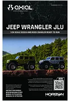 Axial SCX24 Jeep Wrangler JLU 4X4 RC Rock Crawler Manual