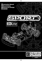 HPI RS4 Sport 3 Porsche 911 GT3 RSR RC Touring Car Manual
