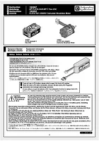 HPI FLX18-3S20-WP-T ESC Manual