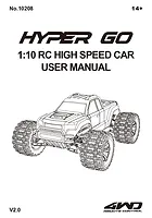 MJX RC 10208 Hyper Go RC Monster Truck