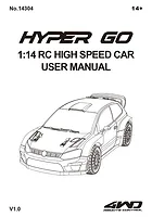 MJX RC Hyper Go Volkswagen Polo RC Rally Car Manual