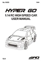 MJX RC Citreon C3 RC Rally Car Instruction Manual