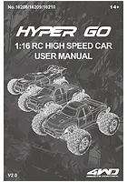 MJX RC 16208-16209-16210 RC Instruction Manual