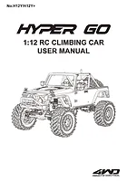 MJX RC Hyper Go FOC Plus RC Rock Crawler Manual