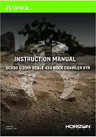 Axial SCX30 Jeep Wrangler RC Rock Crawler Instruction Manual