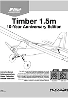 E-Flite Timber 10th Anniversary Special Edition Manual