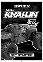ARRMA Mini Kraton 3S BLX 4X4 RC Speed Monster Truck Manual