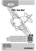 E-Flite RC Plane UMX Gee Bee R-2 Manual