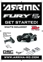 ARRMA Fury 223S BLX Manual